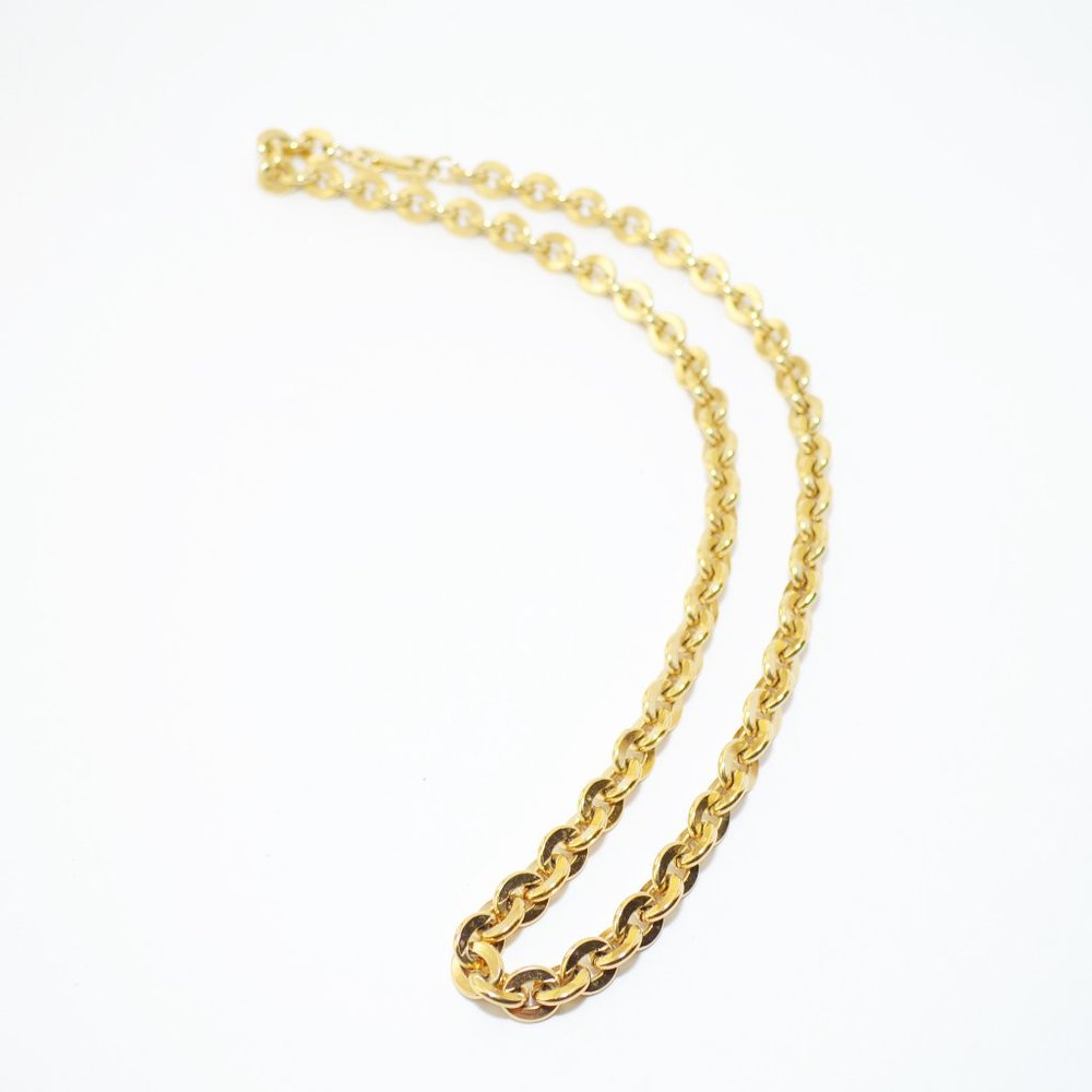 Givenchy Gold Rolo Chain Necklace